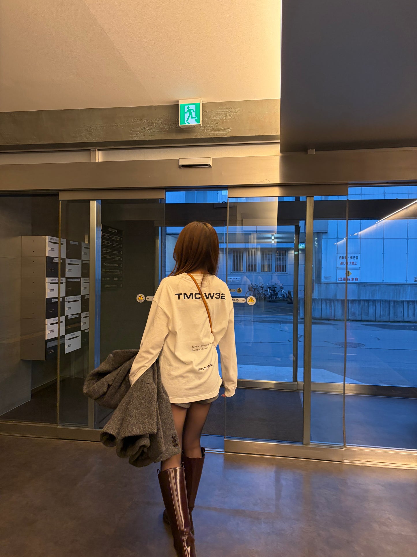 UNISEX ロングスリーブTシャツ　