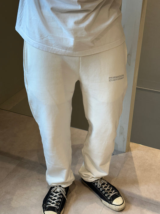 THE MOON logo sweatpants