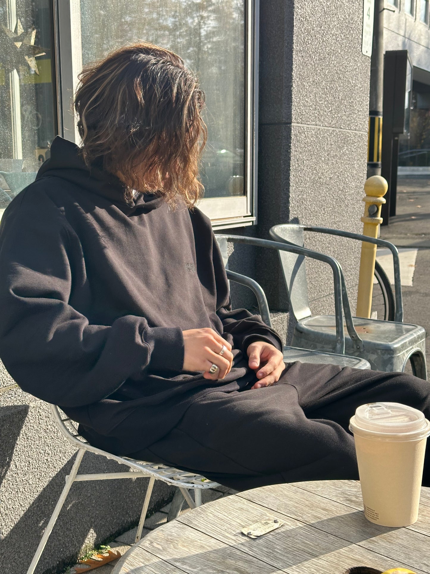 THE MOON logo sweatsuit